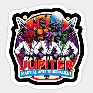 Jupiter Martial Arts Tournament Sticker